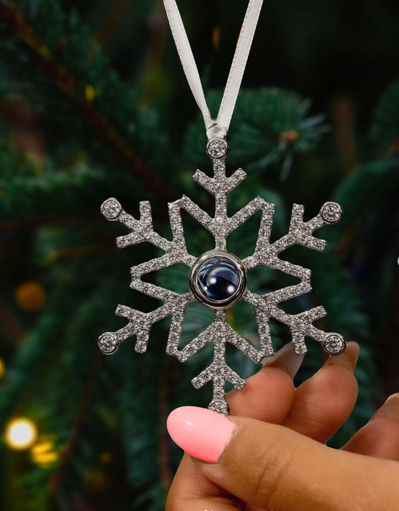 Copo de Nieve - Ornamento de Navidad