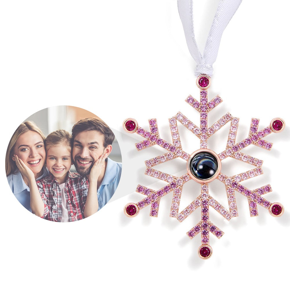 Copo de Nieve - Ornamento de Navidad