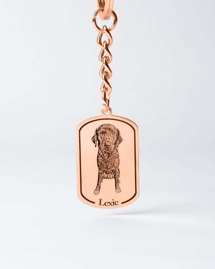 Llavero Placa