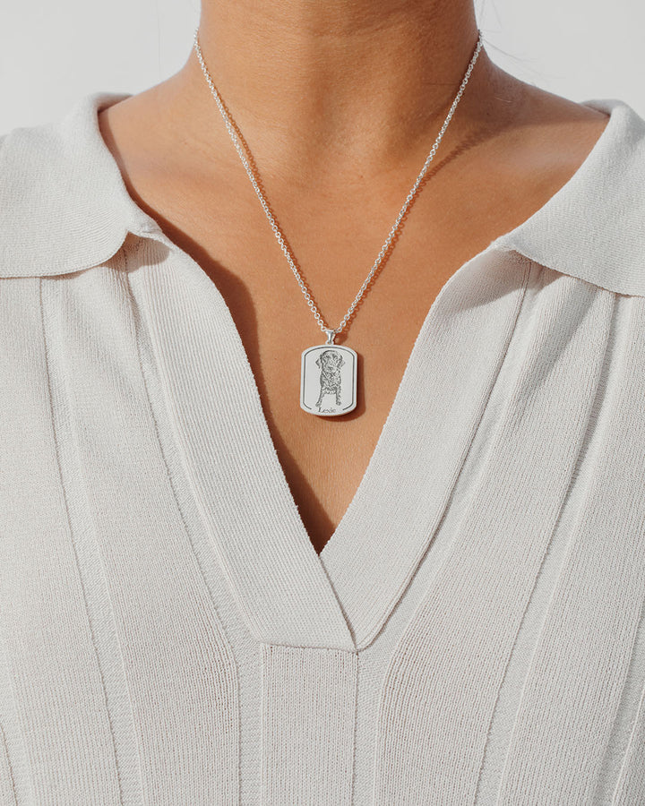 Collar Placa
