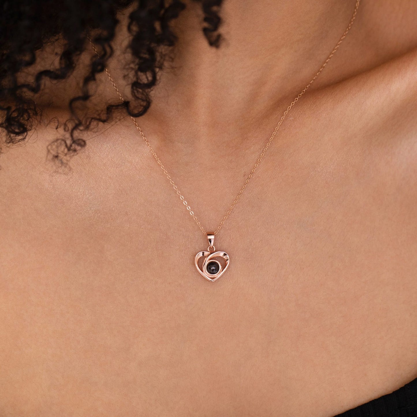 Collar Proyección Crossed Heart