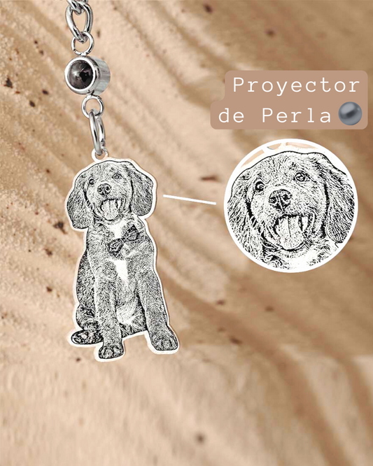 Llavero Pearl Projector 🔮 - Dog